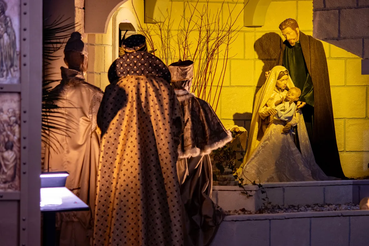 Foto bij Bezoek aan kerststal Sint Jan met bewoners Anthoniegaarde